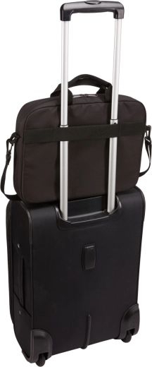 Comfortabel reizen met bevestiging op koffer