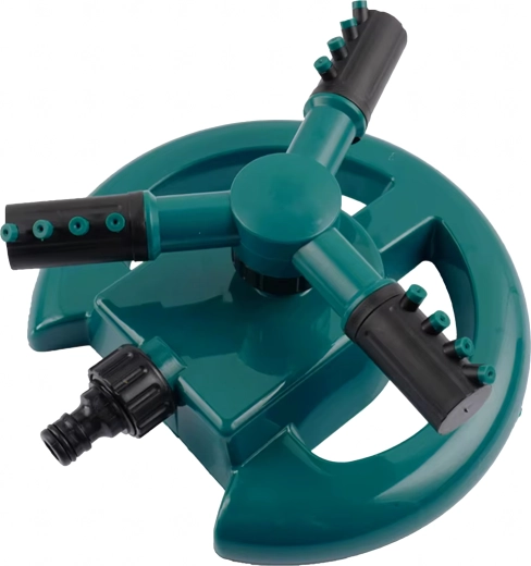 Tête à trois bras avec buses réglables