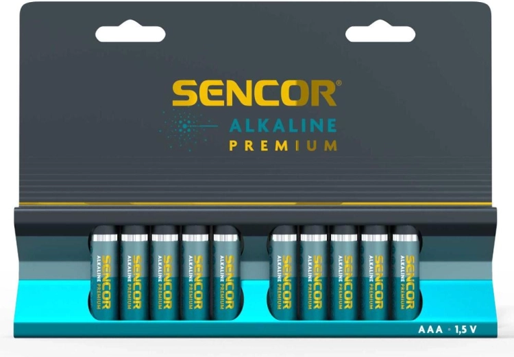 Sencor alkaline AAA-batterijen Premium - 10 stuks
