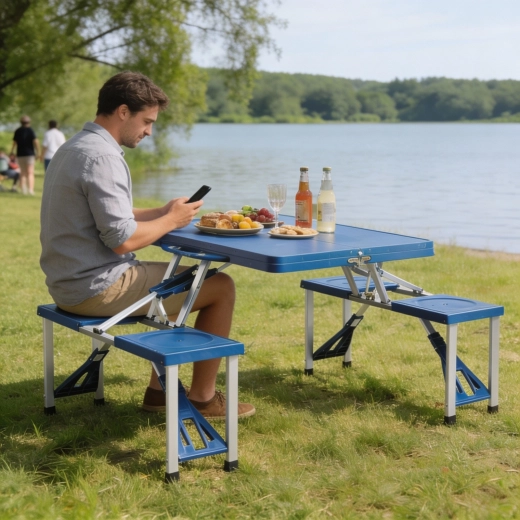 Comfortable seating for four