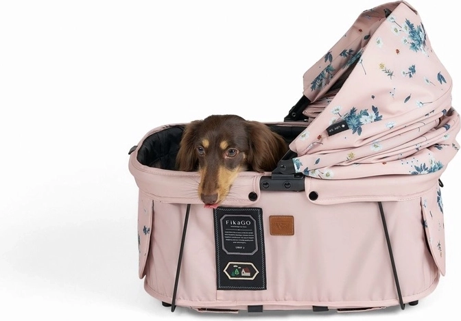 2-in-1: Tragekorb und Kinderwagen-Option