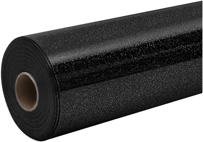 HTVRONT glinsterende thermotransferfolie 30,5 × 90 cm zwart