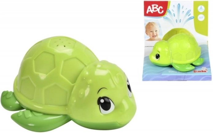 Tortue de bain – jouet flottant qui asperge pour le bain