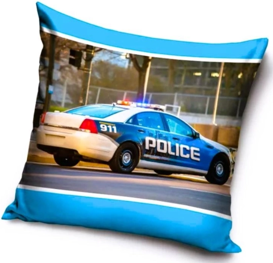 Housse de coussin Police 40 × 40 cm Carbotex
