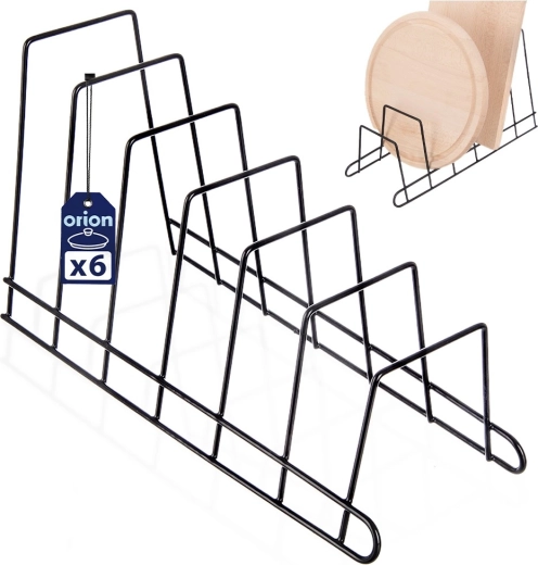 Overzichtelijke, verticale opslag tot 6 stuks