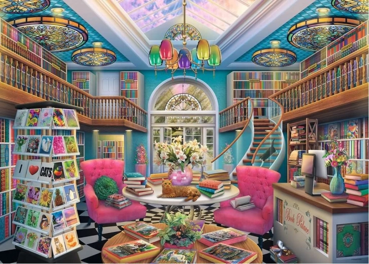 Puzzle 1000 pièces Palais des livres RAVENSBURGER