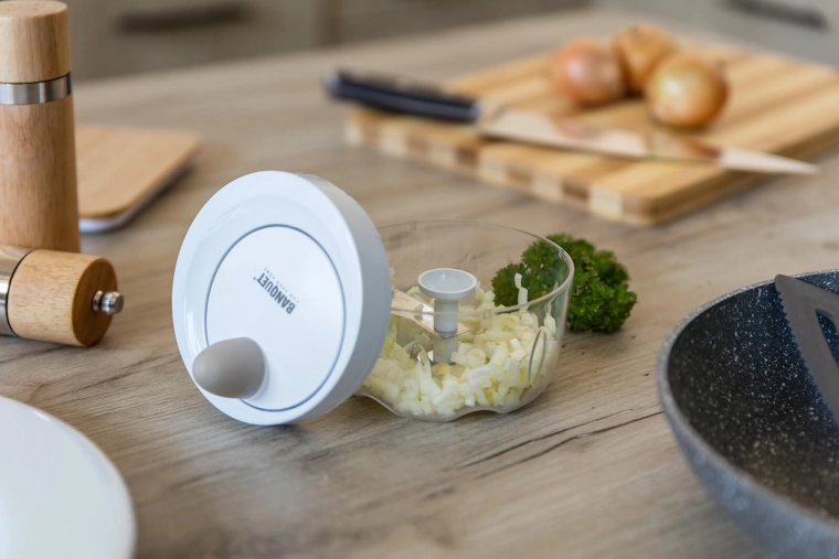 Transparent bowl for control