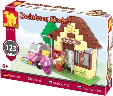 Dromader bouwset voor meisjes, 123 stukjes