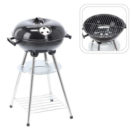 Even heat thanks to the kettle design