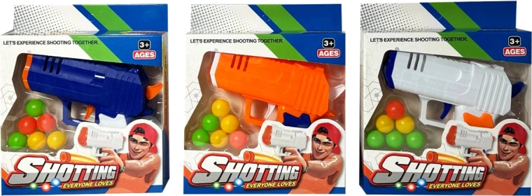 Kunststof ballenpistool voor kinderen