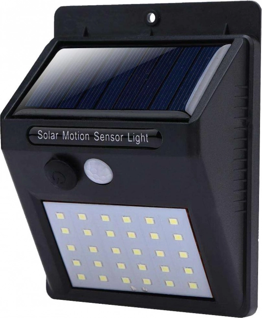 Zonne-energie buitenlamp met bewegingssensor