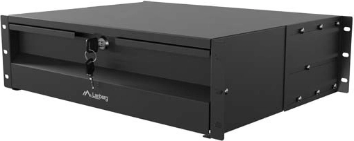 Lockable space for secure storage