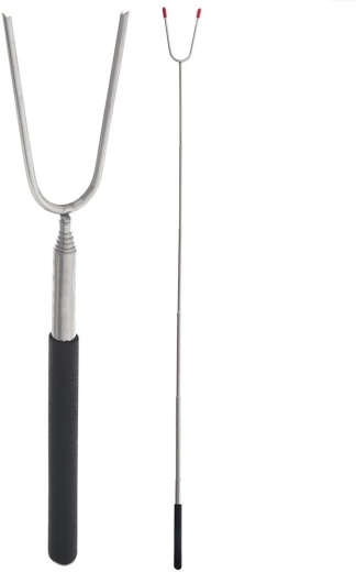 Uitschuifbare vork voor roosteren 24,5–86 cm