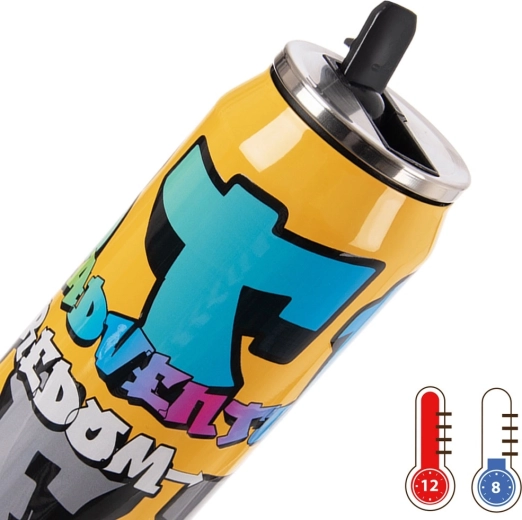 Duurzame roestvrijstalen uitvoering en lekdichte deksel