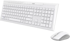 Comfortable keyboard and adjustable mouse