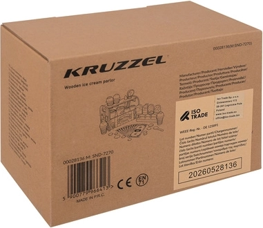 Kruzzel – houten uitvoering en praktische verpakking