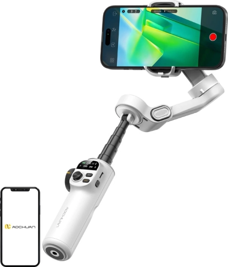 AOCHUAN Smart X2 smartphone stabilizer (white)