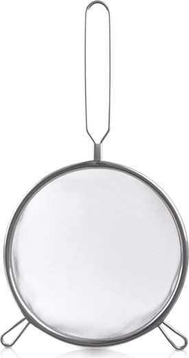 Küchensieb aus Edelstahl mit Griff 20 cm