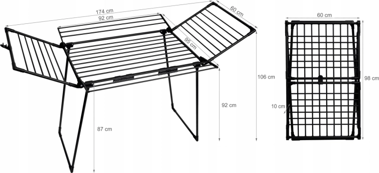 Verstellbare Breite für mehr Platz