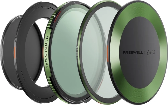 Freewell Brandon Li 67 mm Variable ND/CPL Magnetic Filter Set