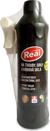 Real Oven, Grill and Fireplace Glass Cleaner 550 g