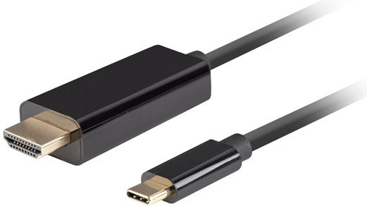 Câble USB-C vers HDMI 1 m 4K 60 Hz noir - 1 pièce