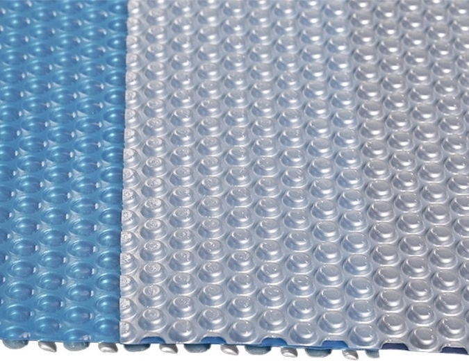 Bubbelstructuur voor efficiënte opwarming