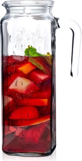 Glass Pitcher with Lid 1.2 l