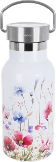 Edelstahl-Thermoflasche 0,4 l – Blumen