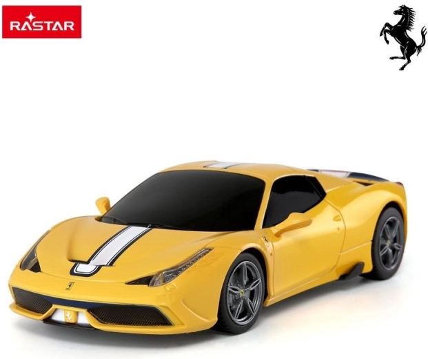 Rastar Ferrari FXX K Evo RC-auto 1:24 geel - 1 stuk