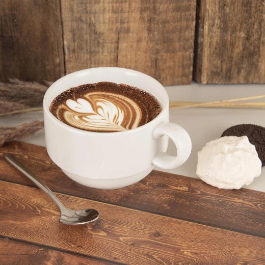 Ideal for coffee and tea