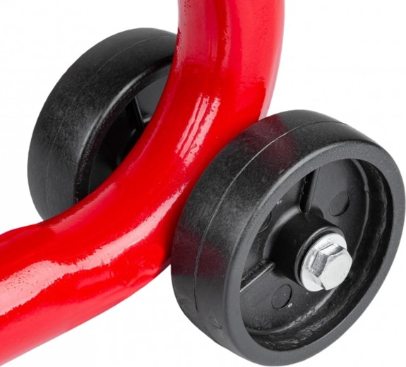 Smooth rolling thanks to durable wheels