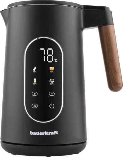 Touch control with temperature regulation
