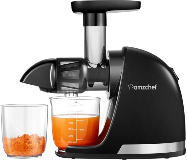 Extracteur de Jus Lent AMZCHEF Noir