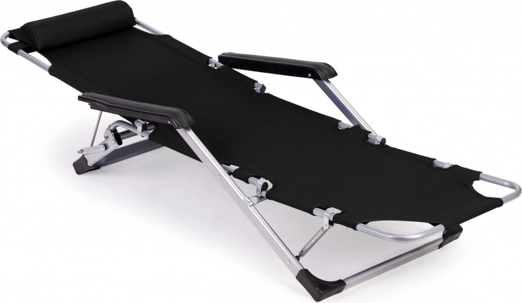 Komfort mit Kopfkissen und Armlehnen