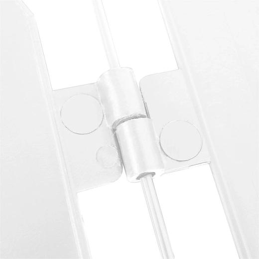 Durable material with metal connectors