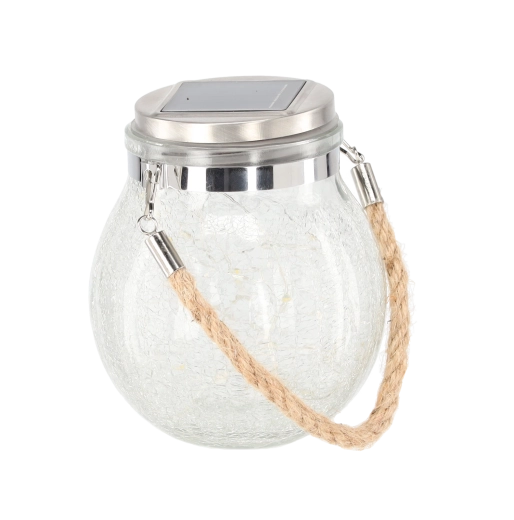 Zauberhafte Atmosphäre dank Crackle-Glas