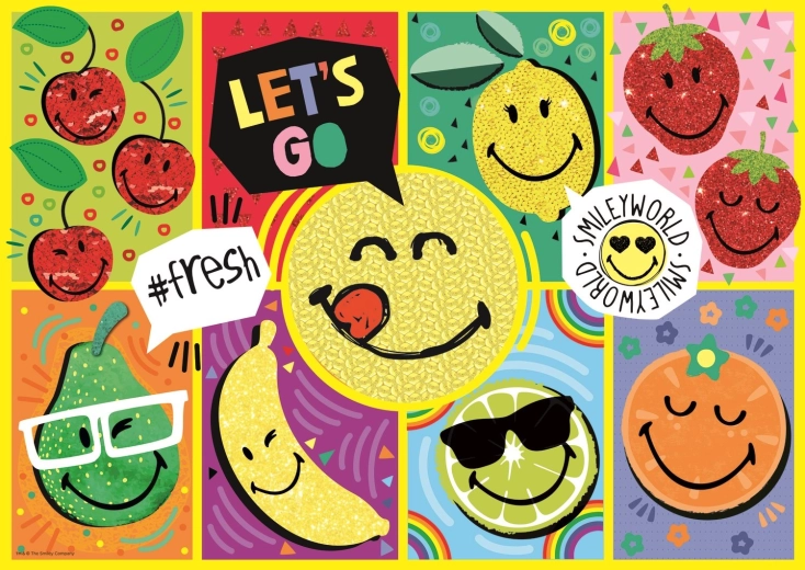 200-piece Puzzle Happy Smiley