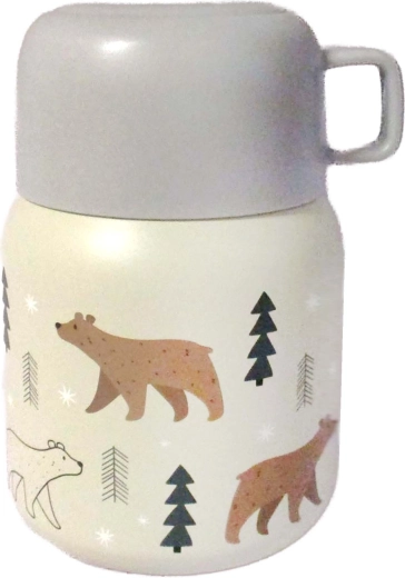 Thermobehälter für Speisen mit Bärenmotiv 400 ml