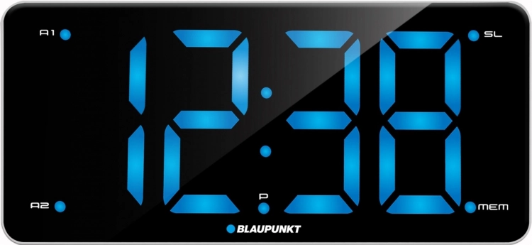 Radio-réveil FM PLL avec USB et grand écran
