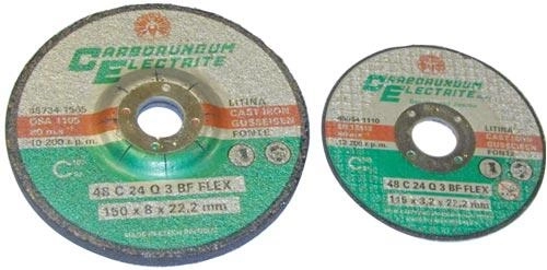 Disque à meuler pour fonte et pierre 230 × 6 × 22,2 mm