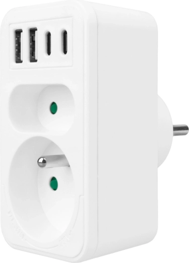 Compact expansion of a single outlet