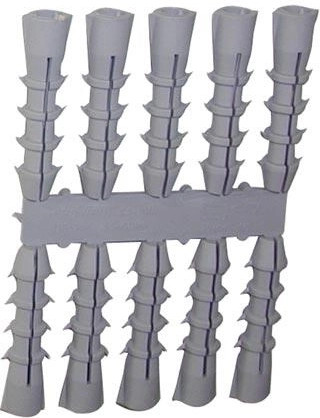 Cheville universelle 6 × 30 mm, 100 pcs