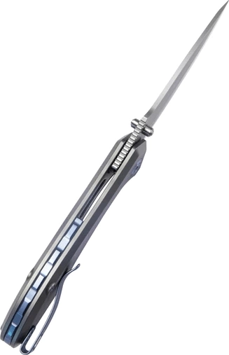 Titanium handgreep en betrouwbare linerlock