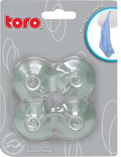 Zuignaphaken Toro met metalen uiteinde 4 stuks