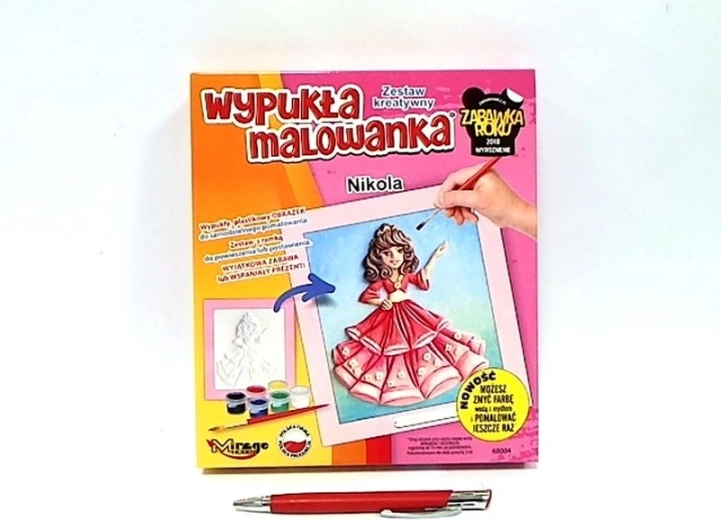 Mirage Hobby prinses Nicola – 3D kleurplaat