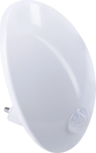 Solight nachtelijk LED-lampje voor in het stopcontact met bewegings- en lichtsensor, 0,7 W, 3000 K