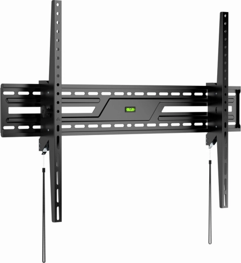 Quick hanging and secure TV locking