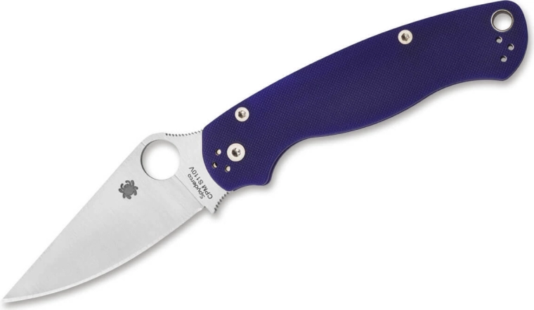 Spyderco Para 3 Dark Blue couteau de poche pliant 8,7 cm