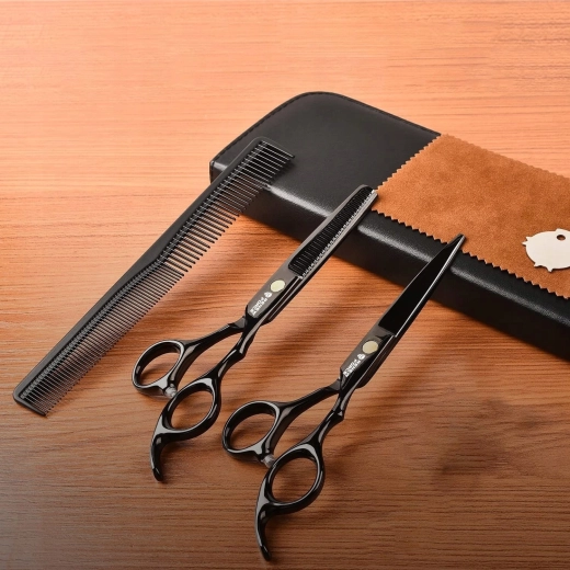 Komplettes Set mit Kamm und Etui